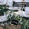 SAVVY & SORTED Mini Chalkboard Signs for Food - 18 Small Chalk Signs + 3 White Chalk Sticks - Food Signs for Party - Little Chalkboards - Party Food Labels Buffet Cheese Signs Candy Table Supplies
